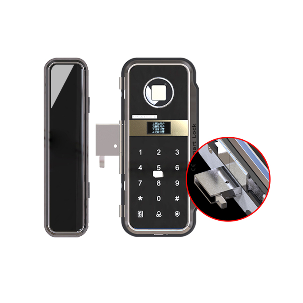 Smart Biometric Door Lock for Office | Fingerprint, Password, Card