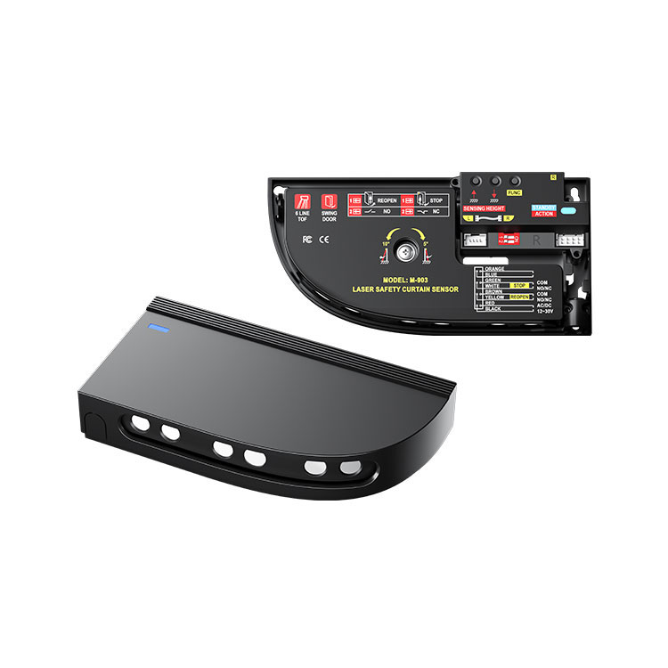 Swing Door Corner Curtain Sensor