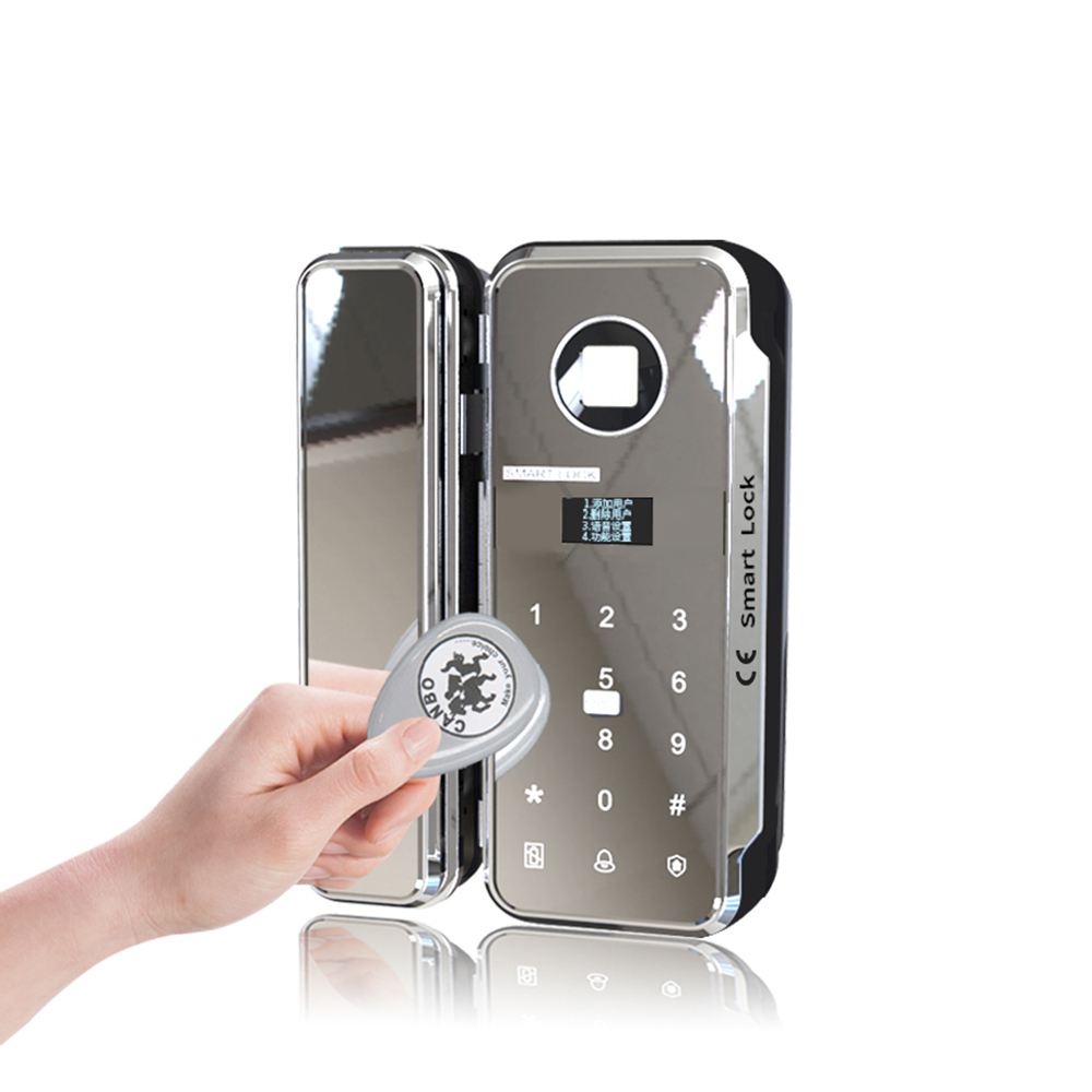 Smart Biometric Door Lock for Office | Fingerprint, Password, Card