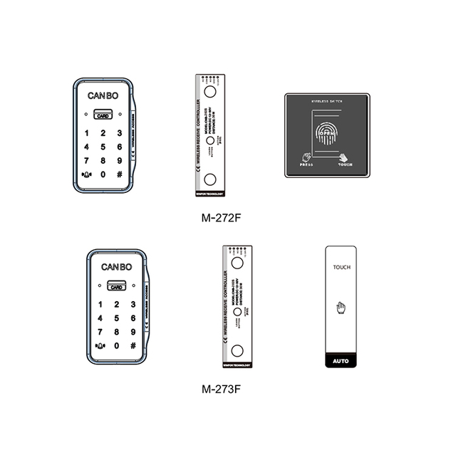 Wireless Password Keypad Access Control System | CANBO M-273