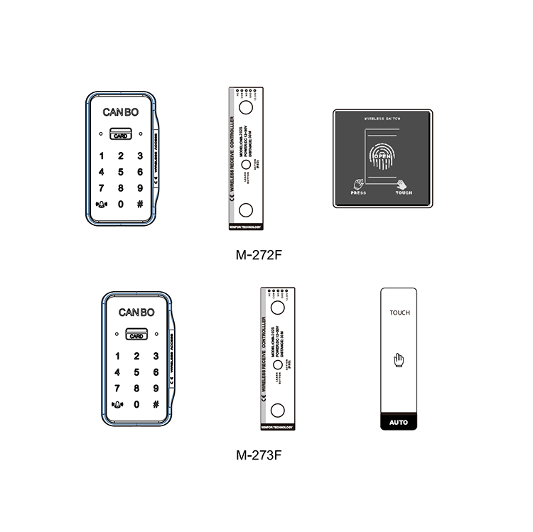 Wireless Password Keypad Access Control System | CANBO M-273