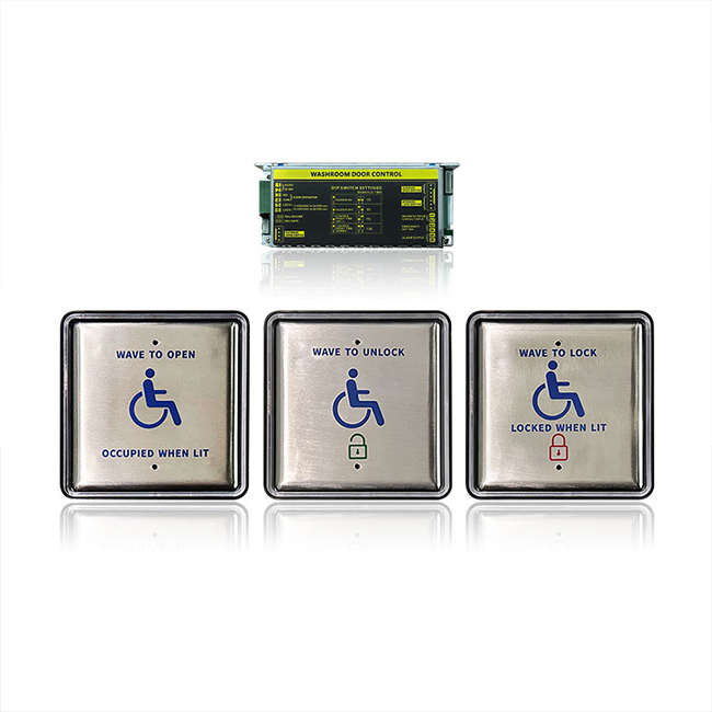 522_Accessible ADA Entrance & Exit Switch Kit for Automatic Doors (8)